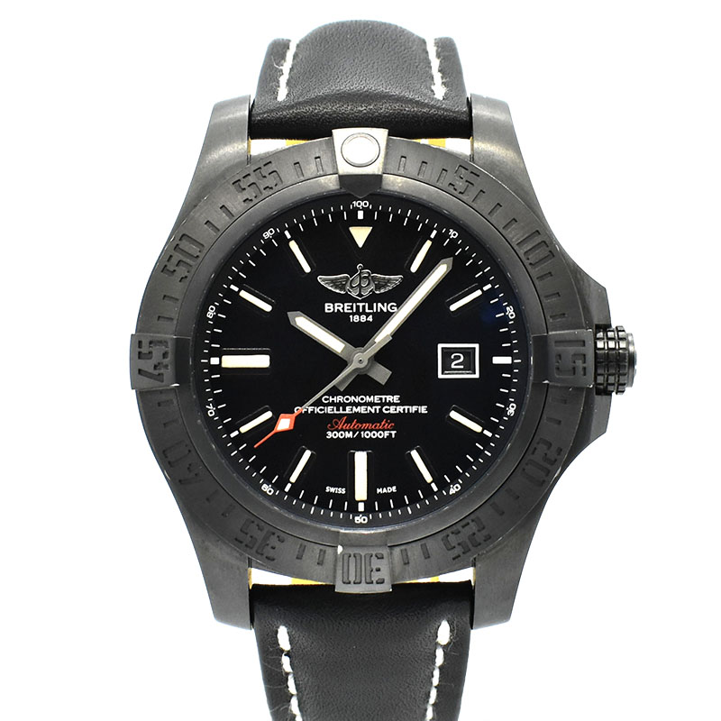 ブライトリング　BREITLING　アベンジャー ブラックバード　V17310　48mm　USED　中古