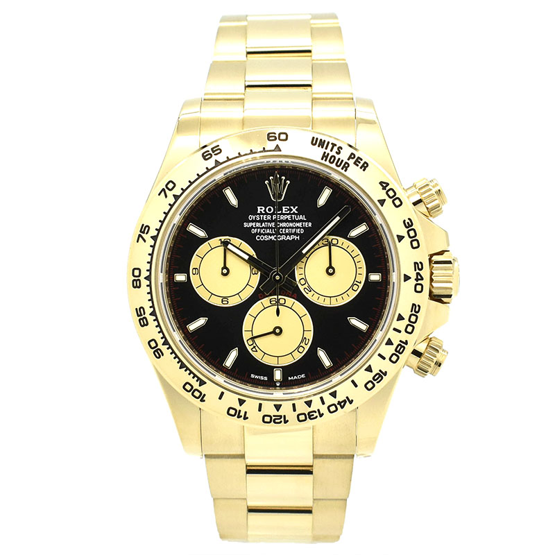 ロレックス　ROLEX　デイトナ　Ref.126508　18KYG/SS　ブラック/シャンパン　USED　中古