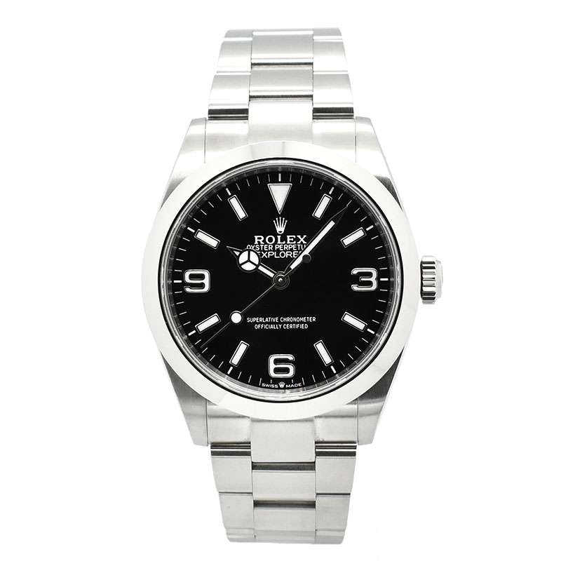 ロレックス　ROLEX　エクスプローラー40　Ref.224270　40mm　ブラック　USED　中古