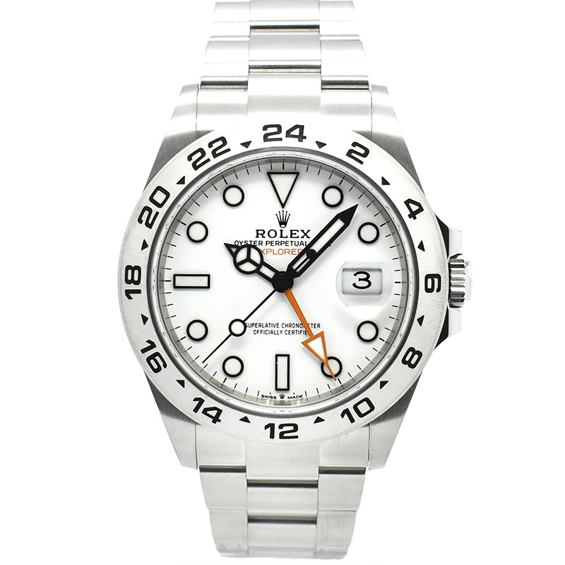 ロレックス　ROLEX　エクスプローラー2　Ref.226570　ホワイト　42mm　USED　中古