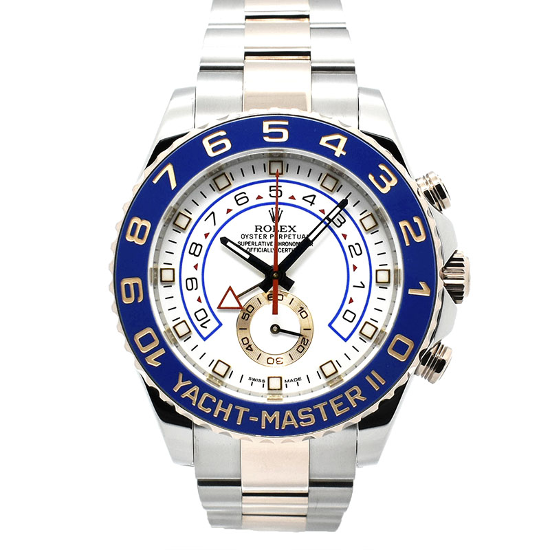 ロレックス　ROLEX　ヨットマスター2　Ref.116681　44mm　ホワイト　USED　中古