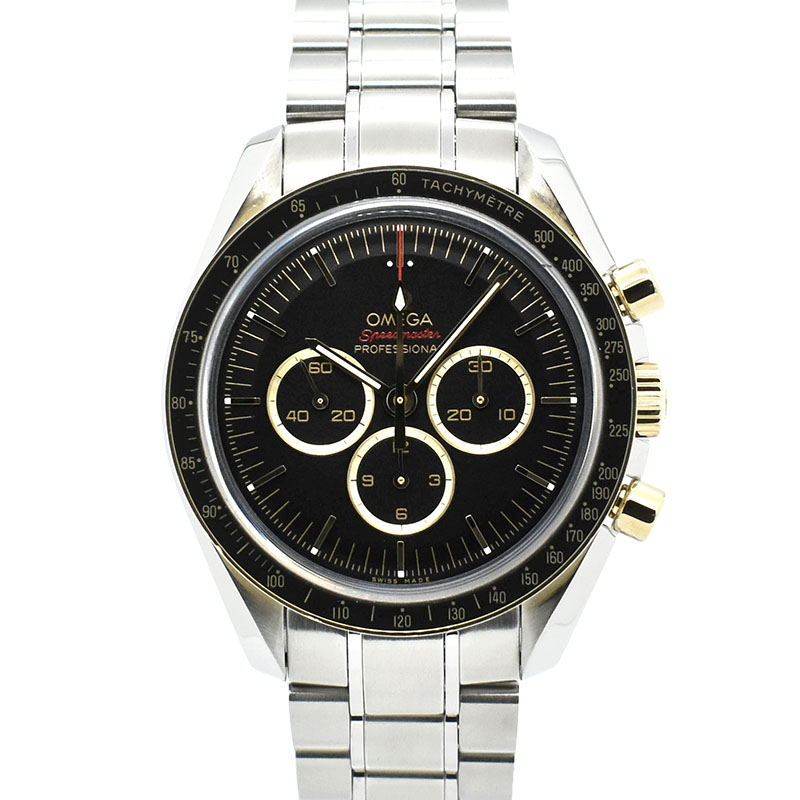 オメガ　OMEGA　スピードマスター 東京オリンピック2020 リミテッドエディション　522.20.42.30.01.001　日本2020本限定　42mm　ブラック　18KYG/SS　USED　中古