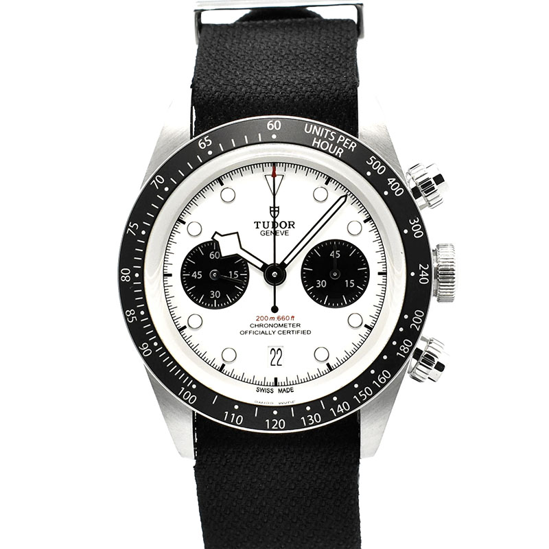 チューダー(チュードル)　TUDOR　ヘリテージ ブラックベイ クロノ　Ref.79360N　41mm　ホワイト　USED　中古