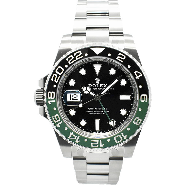 ロレックス　ROLEX　GMTマスター2　Ref.126720VTNR　グリーン/ブラックベゼル　40mm　未使用品