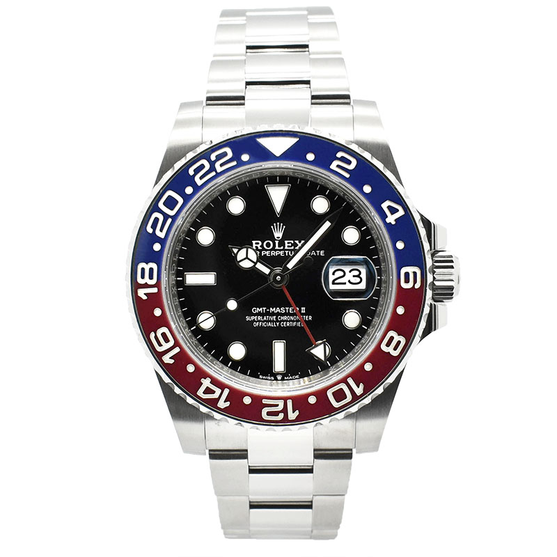 ロレックス　ROLEX　GMTマスター2　Ref.126710BLRO　ブルー/レッドベゼル　40mm　USED　中古