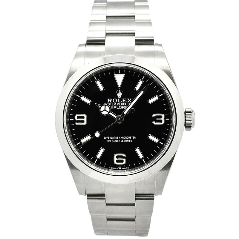 ロレックス　ROLEX　エクスプローラー40　Ref.224270　40mm　ブラック　USED　中古