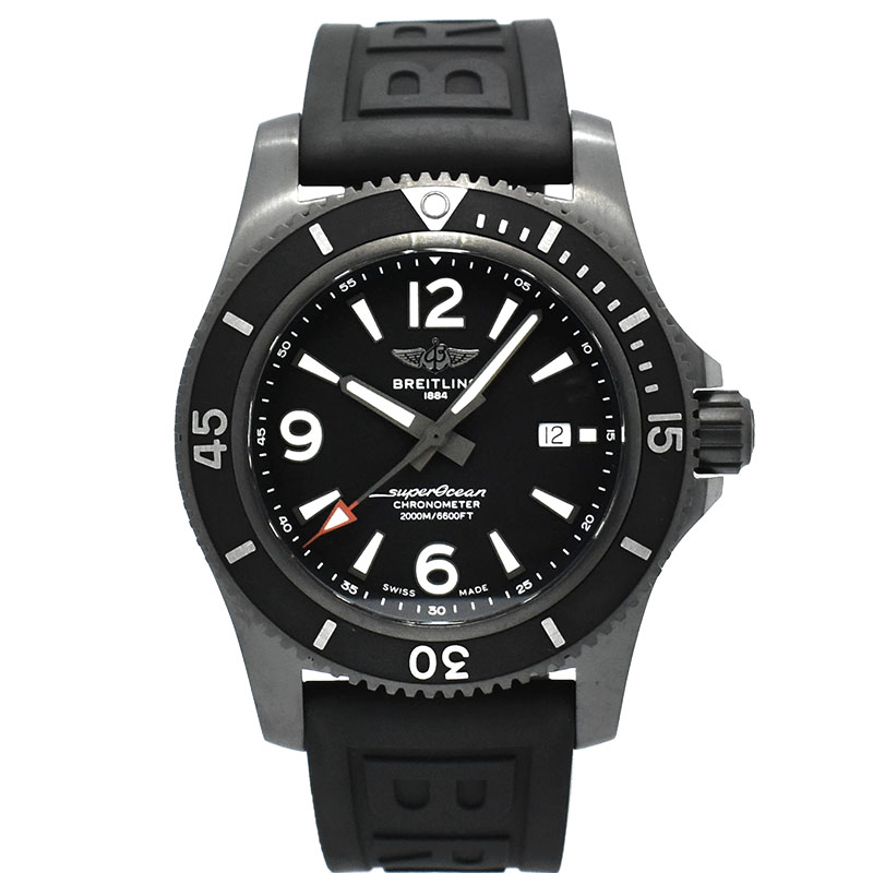 ブライトリング　BREITLING　スーパーオーシャン オートマチック 46 ブラックスチール　M17368B71B1S2　USED　中古