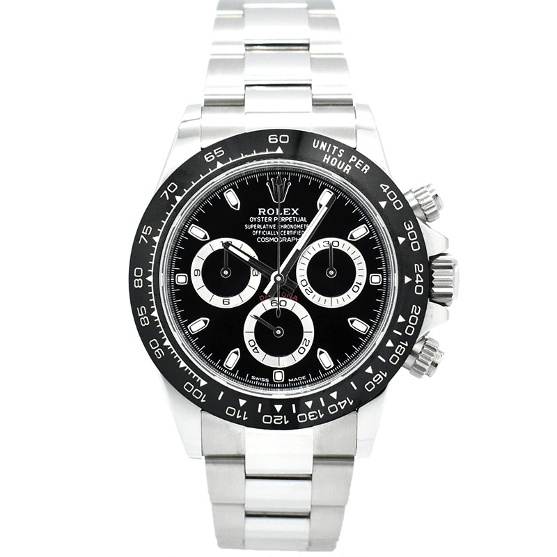 ロレックス　ROLEX　コスモグラフ デイトナ　Ref.116500LN　ブラック　セラミックベゼル　USED　中古
