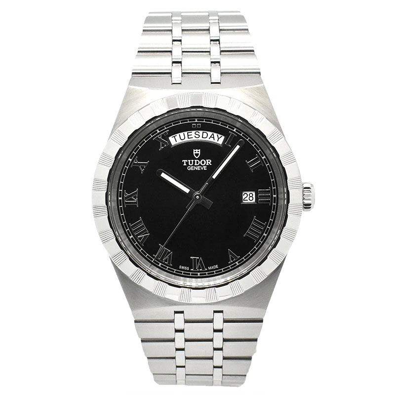 チューダー(チュードル)　TUDOR　ロイヤル 41 デイデイト　Ref.28600　ブラック　USED　中古