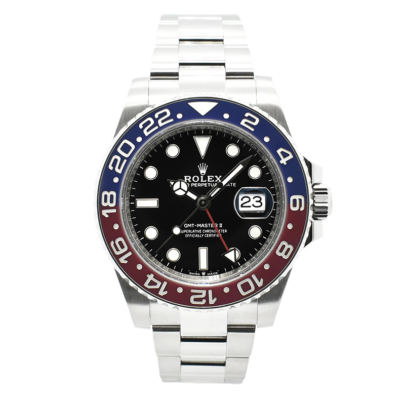 ロレックス　ROLEX　GMTマスター2　Ref.126710BLRO　ブルー/レッドベゼル　40mm　USED　中古