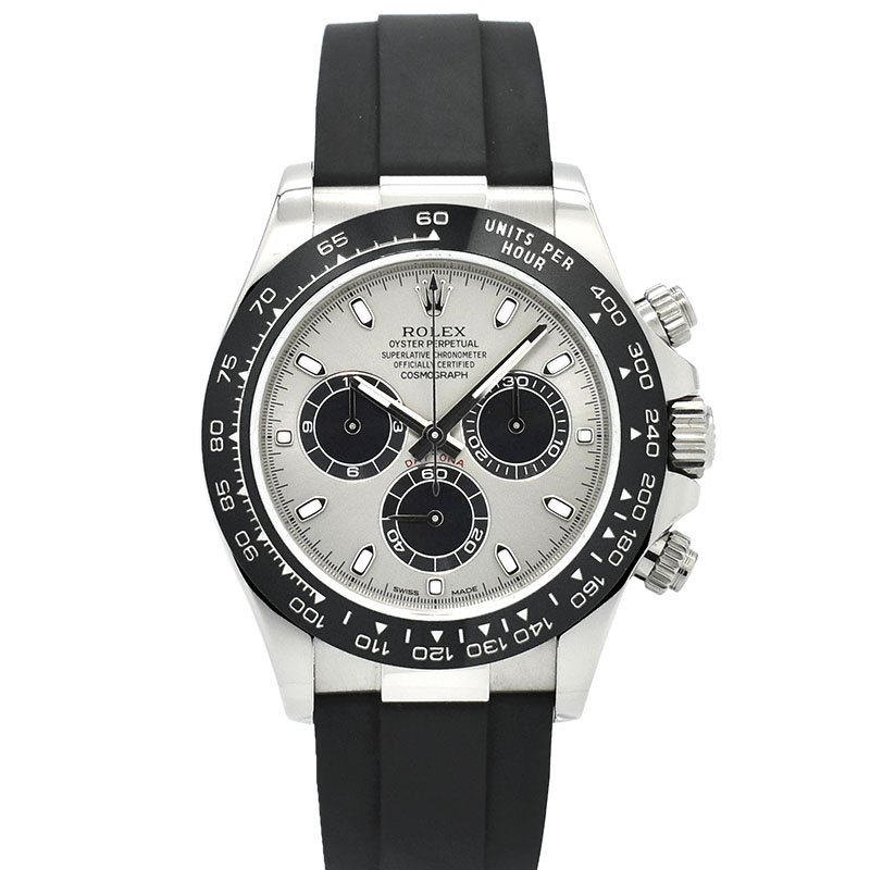 ロレックス　ROLEX　デイトナ　Ref.116519LN　スチール/ブラック　オイスターフレックス　18KWG　USED　中古