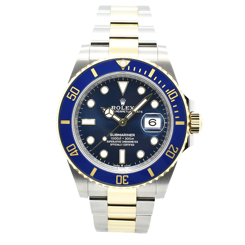 ロレックス　ROLEX　サブマリーナデイト　Ref.126613LB　18KYG/SS　41mm　USED　中古