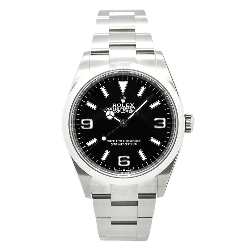 ROLEX ロレックス 214270 前期 ブラックアウト エクスプローラー1 中古品A【ROLEX】ロレックス エクスプローラー1 Ref.214270