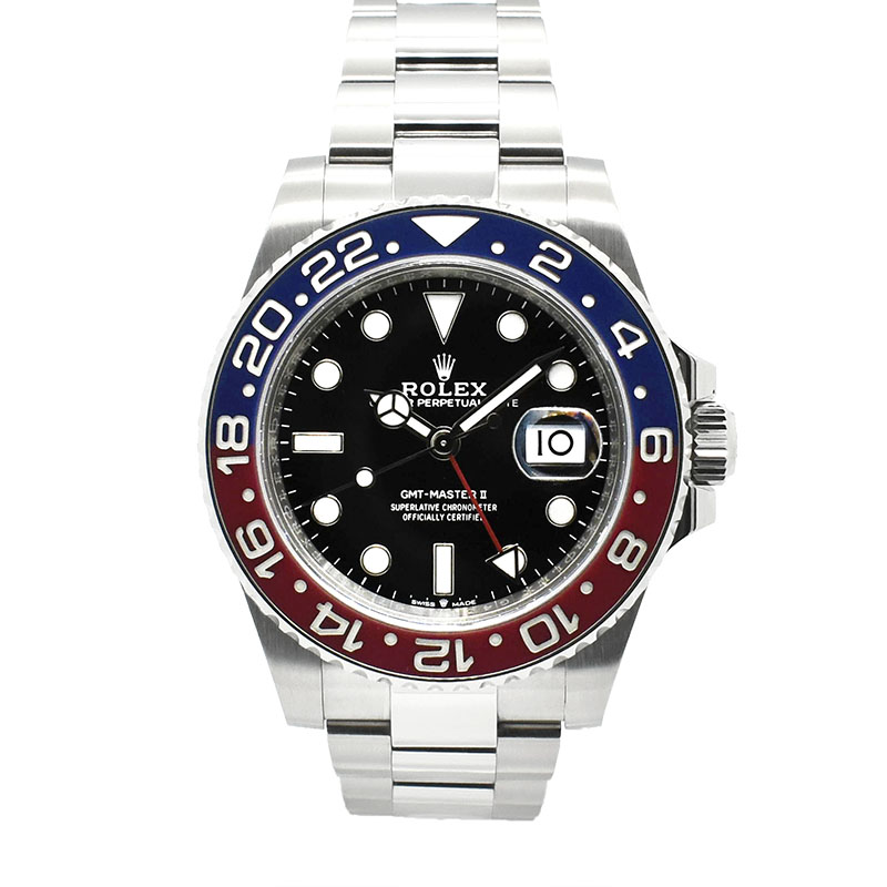 ロレックス　ROLEX　GMTマスター2　Ref.126710BLRO　ブルー/レッドベゼル　40mm　USED　中古