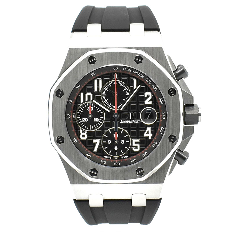 オーデマ・ピゲ　AUDEMARS PIGUET　ロイヤルオーク オフショア クロノグラフ　26470ST.OO.A101CR.01　ブラック　42mm　USED　中古