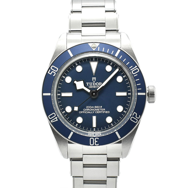 チューダー(チュードル)　TUDOR　ヘリテージ ブラックベイ フィフティエイト　79030B　39mm　ブルー　未使用品