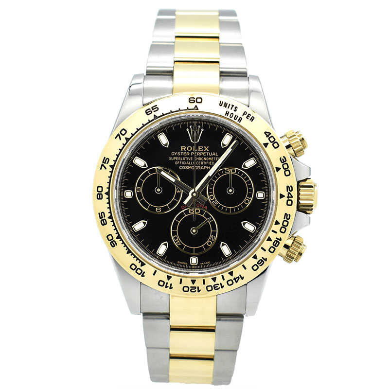 ロレックス　ROLEX　デイトナ　Ref.116503　ブラック　18KYG/SS　USED　中古