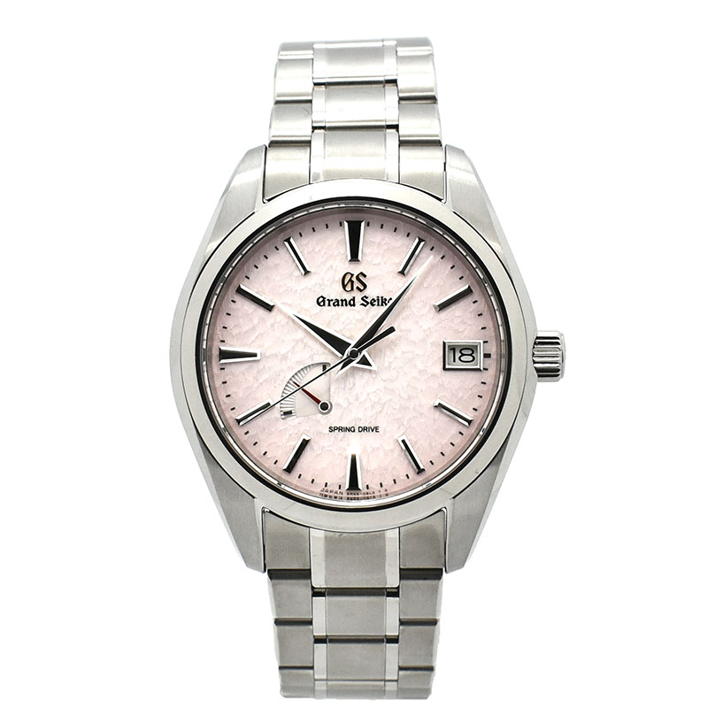 グランドセイコー　GRAND SEIKO　ヘリテージ コレクション キャリバー9R スプリングドライブ 20周年記念　SBGA497　世界1500本限定　ピンク　41mm　未使用品