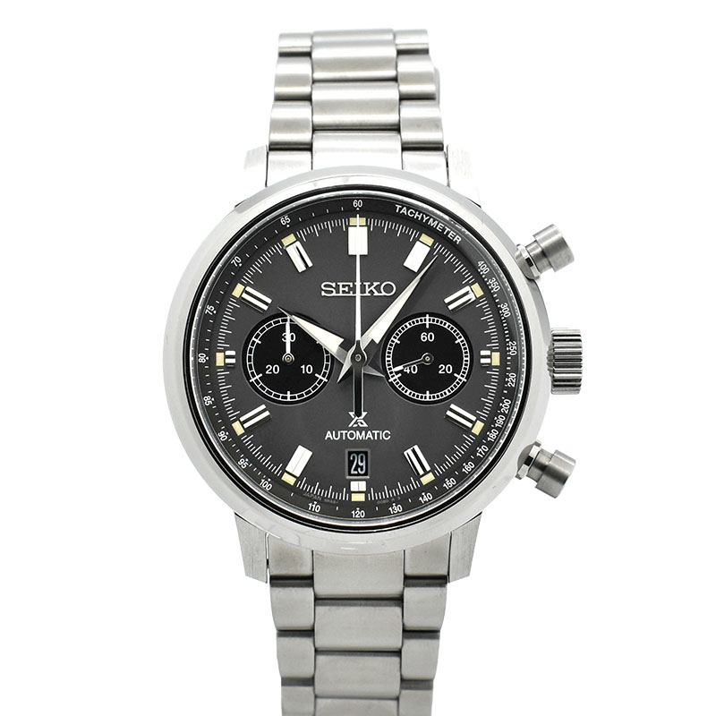 セイコー　SEIKO　プロスペックス スピードタイマー　SBEC009　グレー/ブラック　42.5mm　未使用品