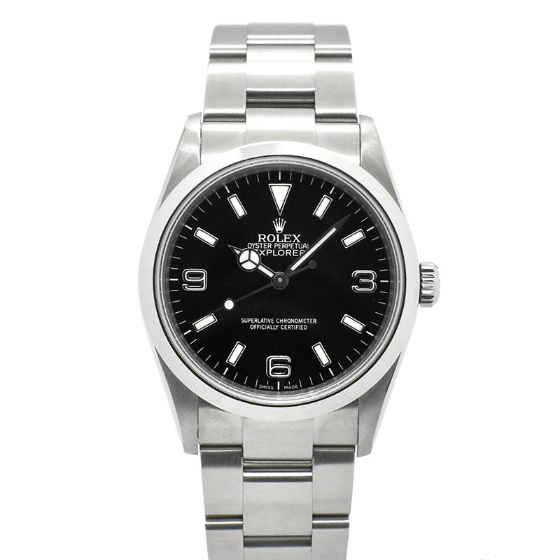 ロレックス　ROLEX　エクスプローラー1　Ref.114270　36mm　V番ルーレット　USED　中古
