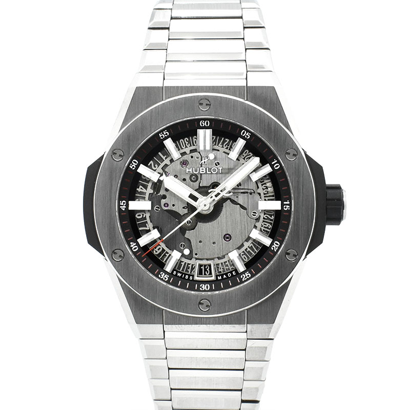 ウブロ　HUBLOT　ビッグバン インテグレーテッド タイムオンリー チタニウム　456.NX.0170.NX　40mm　USED　中古