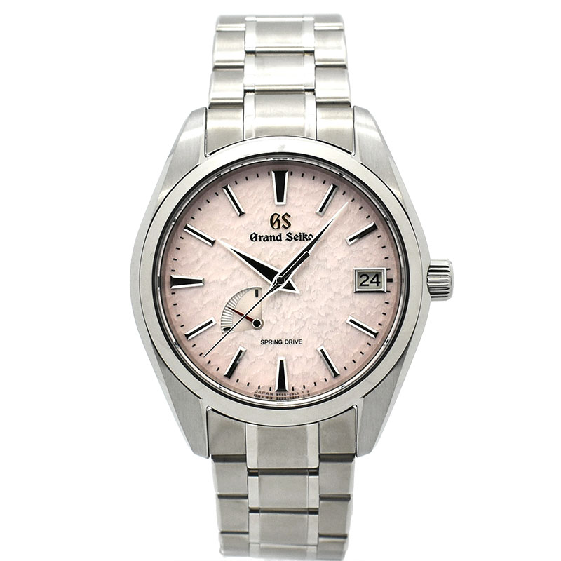 グランドセイコー　GRAND SEIKO　ヘリテージ コレクション キャリバー9R スプリングドライブ 20周年記念　SBGA497　世界1500本限定　ピンク　41mm　未使用品