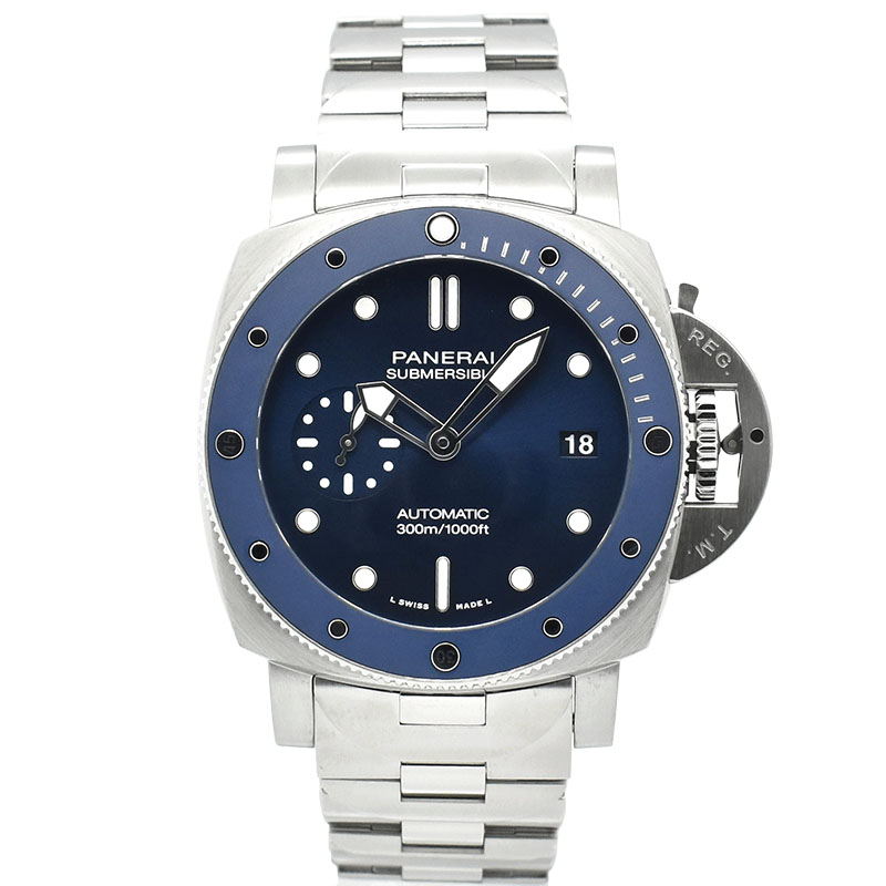 パネライ　PANERAI　サブマーシブル ブルーノッテ　PAM01068　X番　42mm　USED　中古