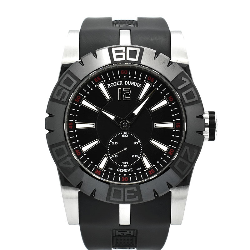 ロジェ・デュブイ　ROGER DUBUIS　イージーダイバー　RDDBSE0280　46mm　ブラック　世界888本限定　USED　中古