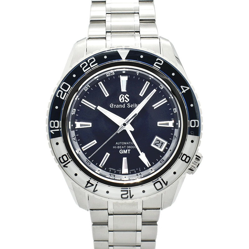 グランドセイコー　GRAND SEIKO　キャリバー9S メカニカル ハイビート36000 GMT　SBGJ237　44.2mm　USED　中古