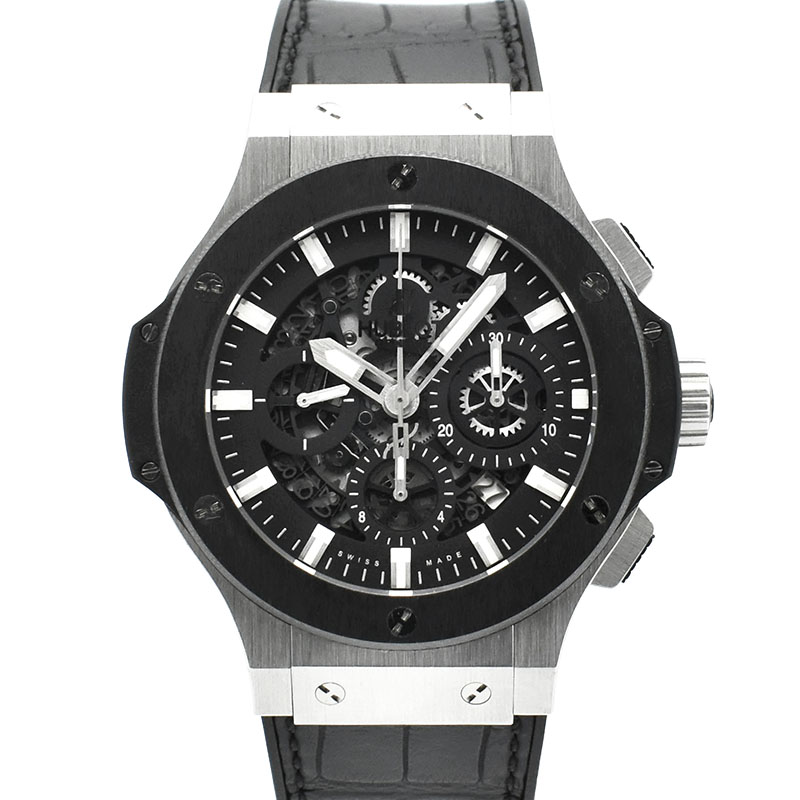 ウブロ　HUBLOT　ビッグバン アエロバン スチールセラミック　311.SM.1170.GR　44mm　USED　中古