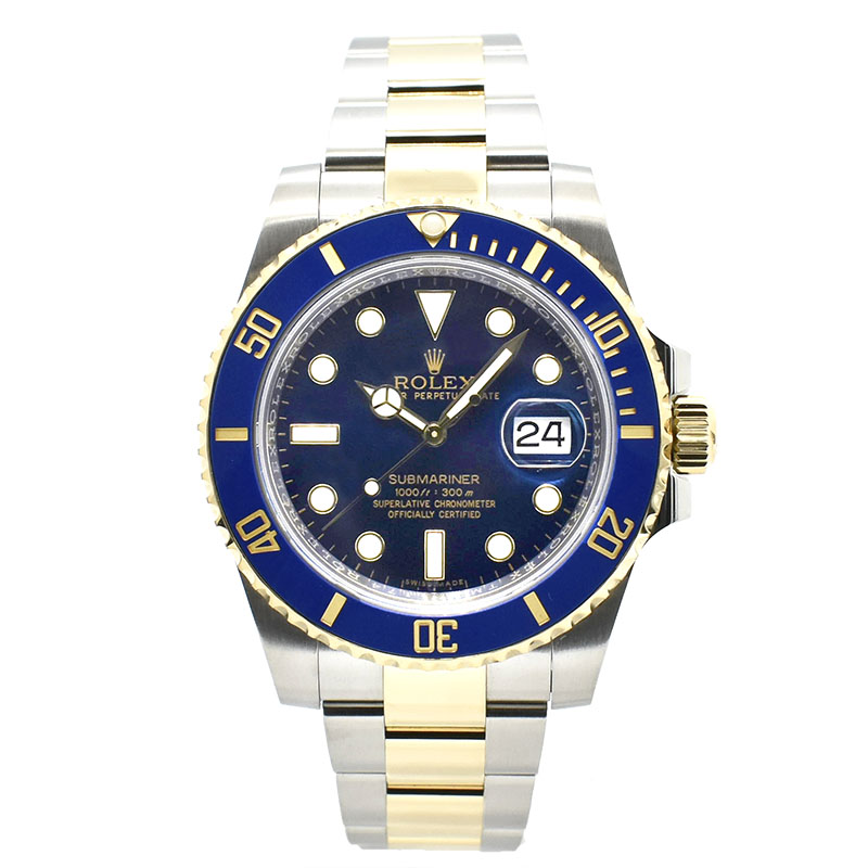 ロレックス　ROLEX　サブマリーナ デイト　Ref.116613LB　SS×YG　40mm　ランダム番　USED　中古