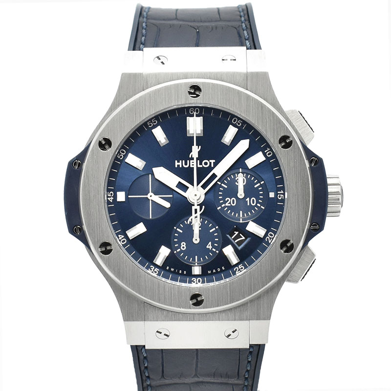 ウブロ　HUBLOT　ビッグバン スチール ブルー　301.SX.7170.LR　44mm　SS　USED　中古