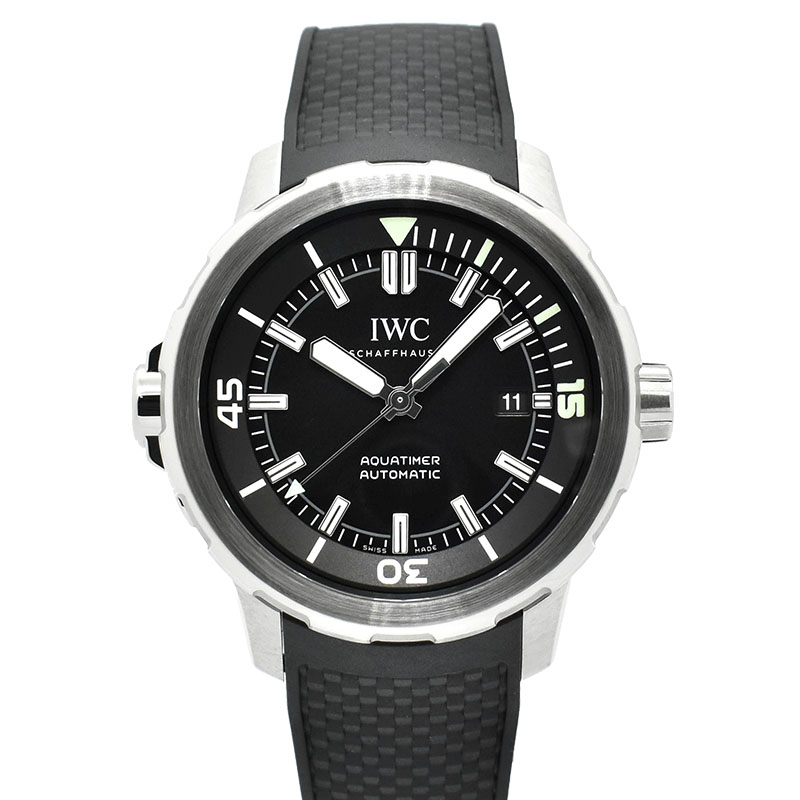 IWC　アクアタイマー オートマティック　IW329001　自動巻　ブラック　42mm　USED　中古