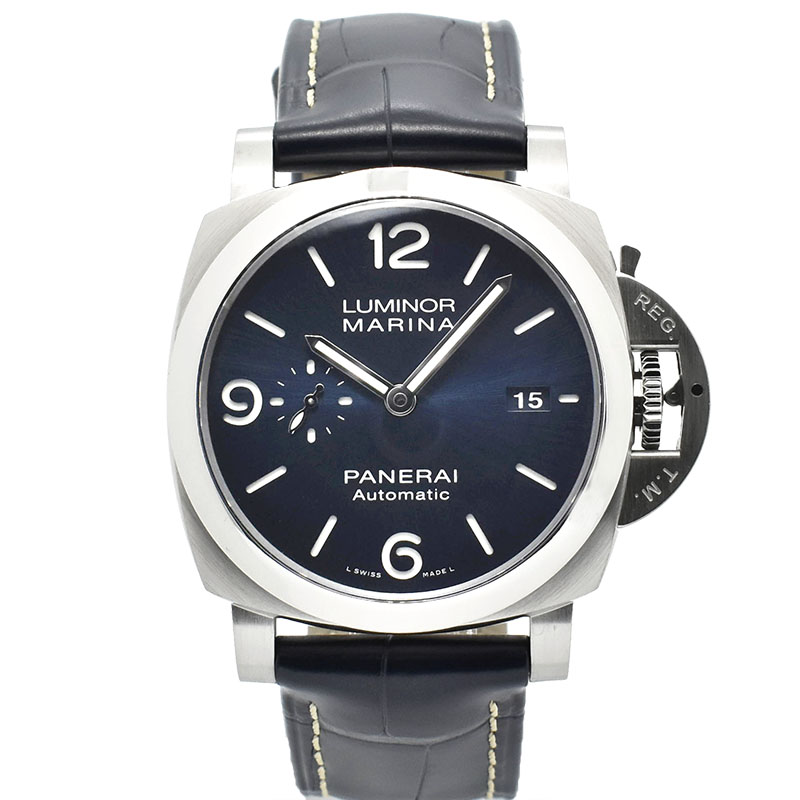 パネライ　PANERAI　ルミノールマリーナ　PAM01313　44mm　ブルー　X番　USED　中古