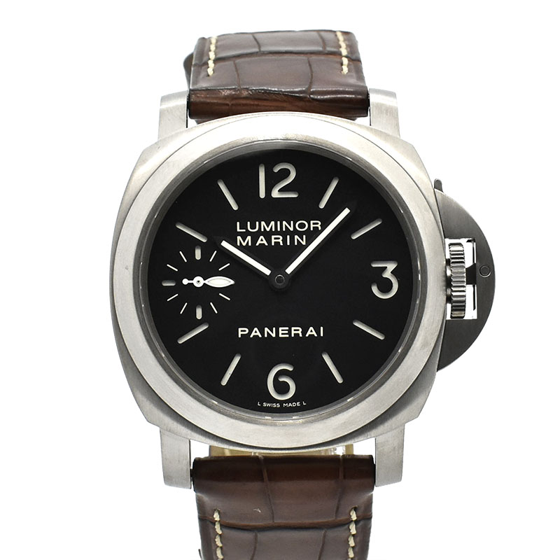 パネライ　PANERAI　ルミノールマリーナ　PAM00177　44mm　手巻き　チタン　I番　USED　中古