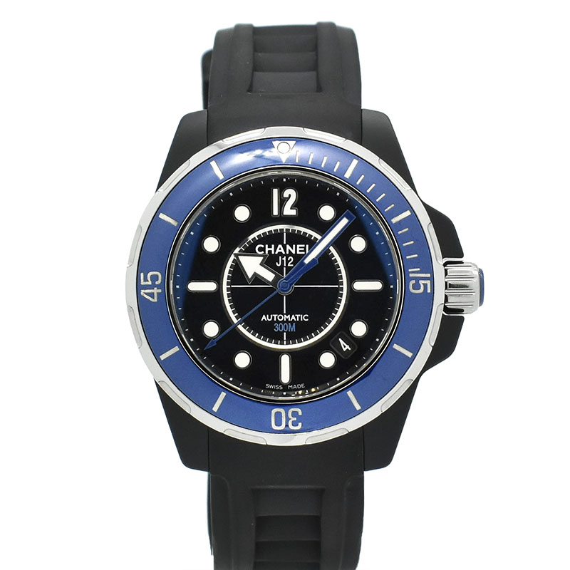 シャネル　CHANEL　J12 マリーン 42　H2559　ブラック　USED　中古