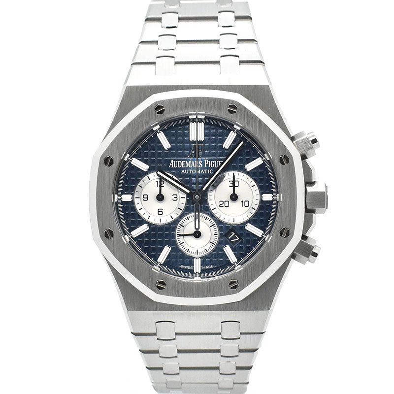 オーデマ・ピゲ　AUDEMARS PIGUET　ロイヤルオーク クロノグラフ　26331ST.OO.1220ST.01　SS　41mm　ブルー　USED　中古