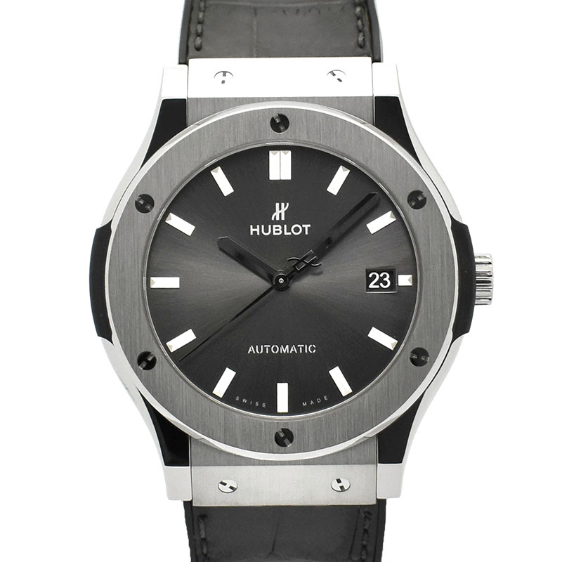 ウブロ　HUBLOT　クラシックフュージョン レーシンググレー チタニウム　511.NX.7071.LR　45mm　USED　中古