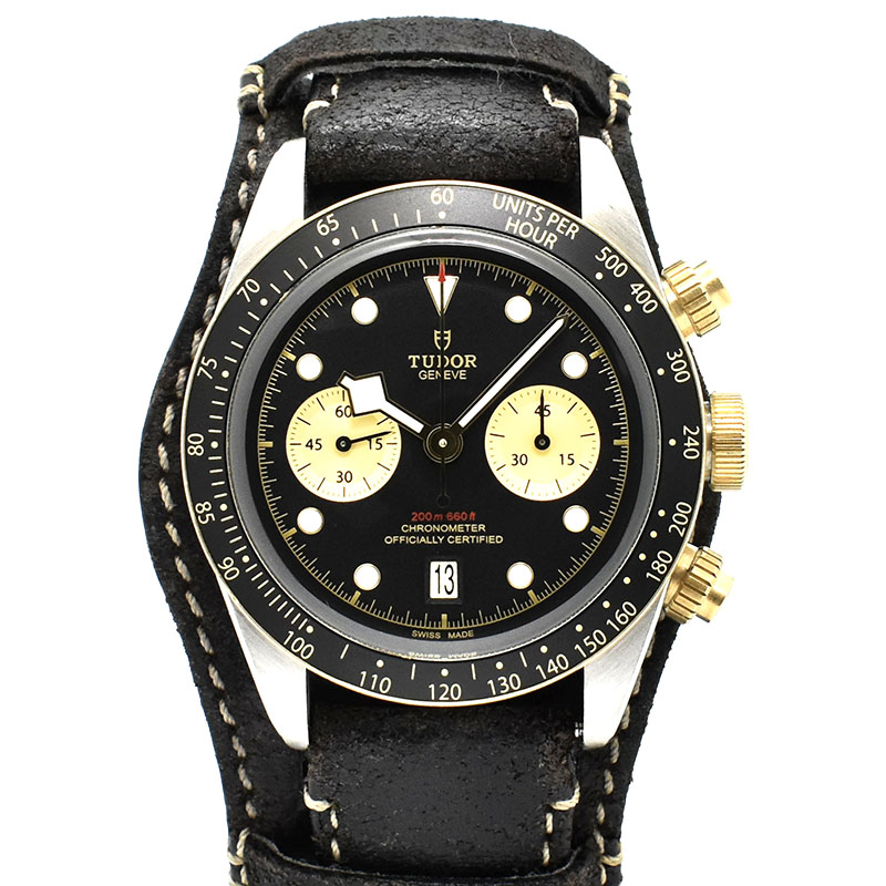 チューダー(チュードル)　TUDOR　ヘリテージ ブラックベイ クロノ S&G　Ref.79363N　41mm　USED　中古