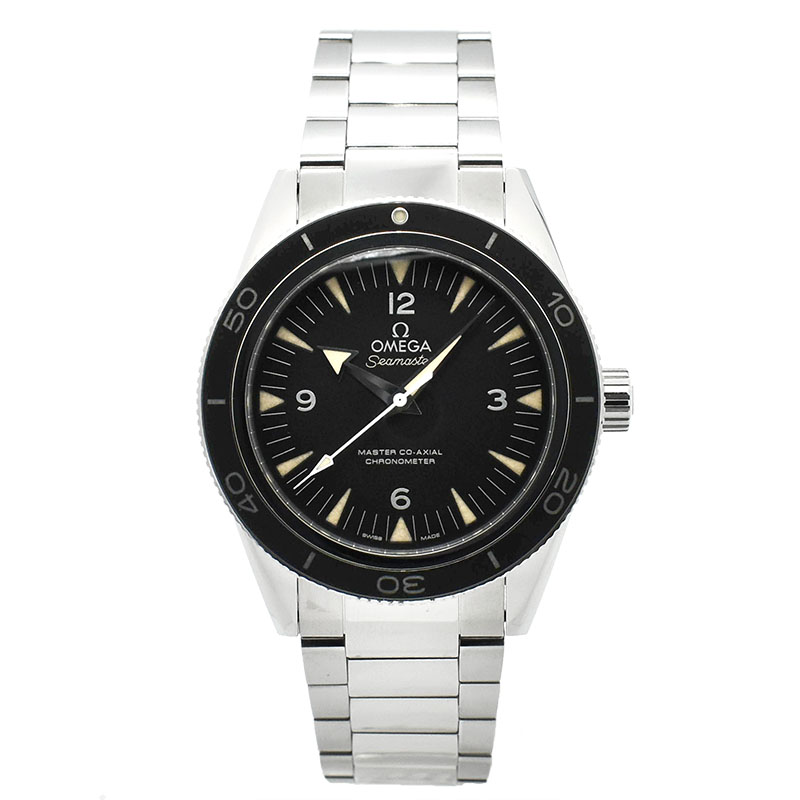 オメガ　OMEGA　シーマスター300 マスターコーアクシャル　233.30.41.21.01.001　41mm　USED　中古