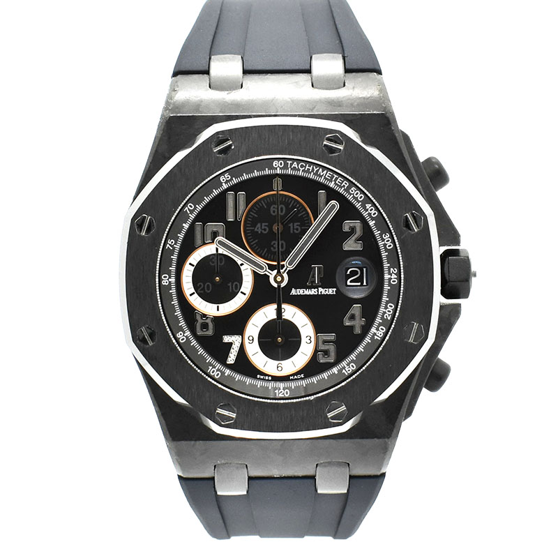 オーデマ・ピゲ　AUDEMARS PIGUET　ロイヤルオーク オフショア クロノグラフ GINZA 7　26205AU.OO.D002CR.01　銀座200本限定　42mm　カーボン　USED　中古
