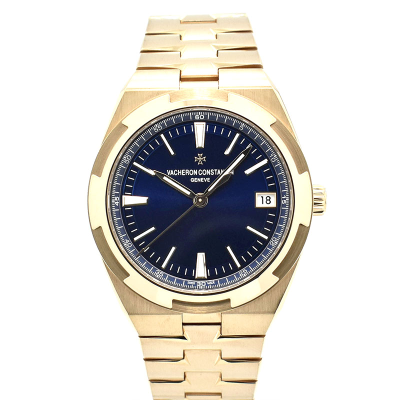 ヴァシュロンコンスタンタン　オーヴァーシーズ　4500V/110R-B705　18KPG　ブルー　41mm　USED　中古