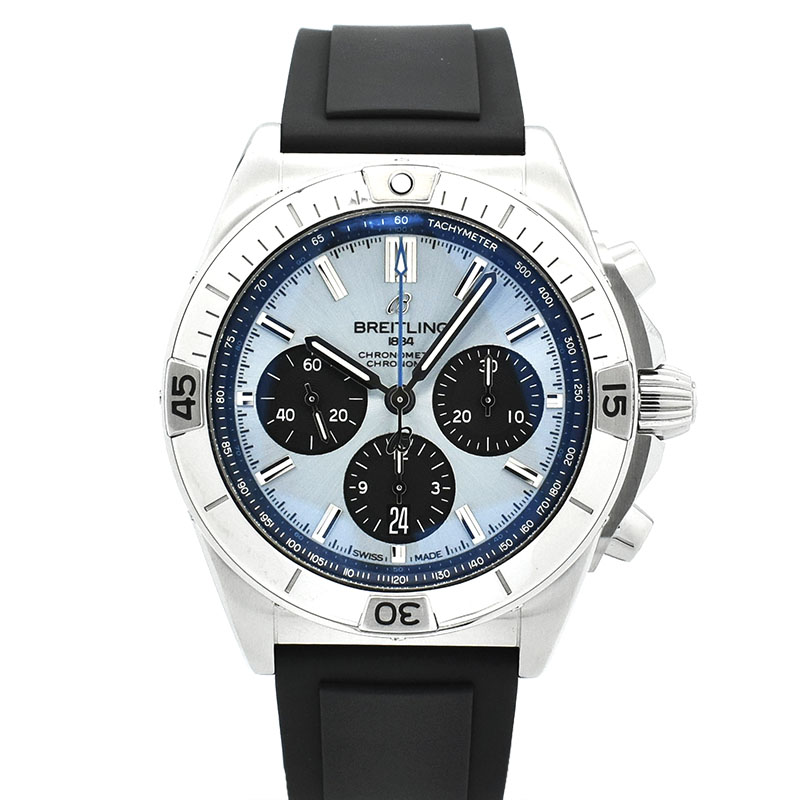 ブライトリング　BREITLING　クロノマット B01 42　PB0134101C1S1　アイスブルー　USED　中古