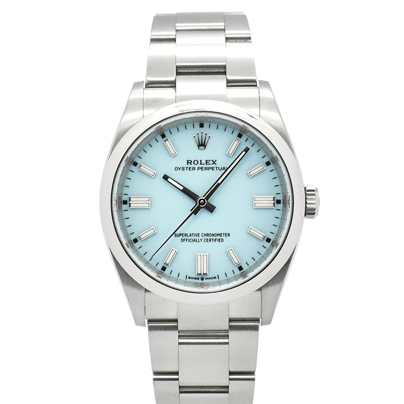 ロレックス　ROLEX　オイスターパーペチュアル 36　Ref.126000　ターコイズブルー　36mm　USED　中古