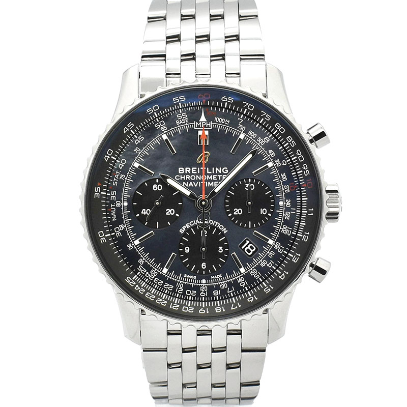 ブライトリング　BREITLING　ナビタイマー B01 クロノグラフ 43 ジャパンエディション　AB01213B1B1A1　ブラックシェル　USED　中古