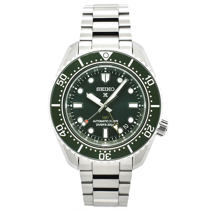 セイコー　SEIKO　プロスペックス ダイバースキューバ　SBEJ009　グリーン　42mm　USED　中古