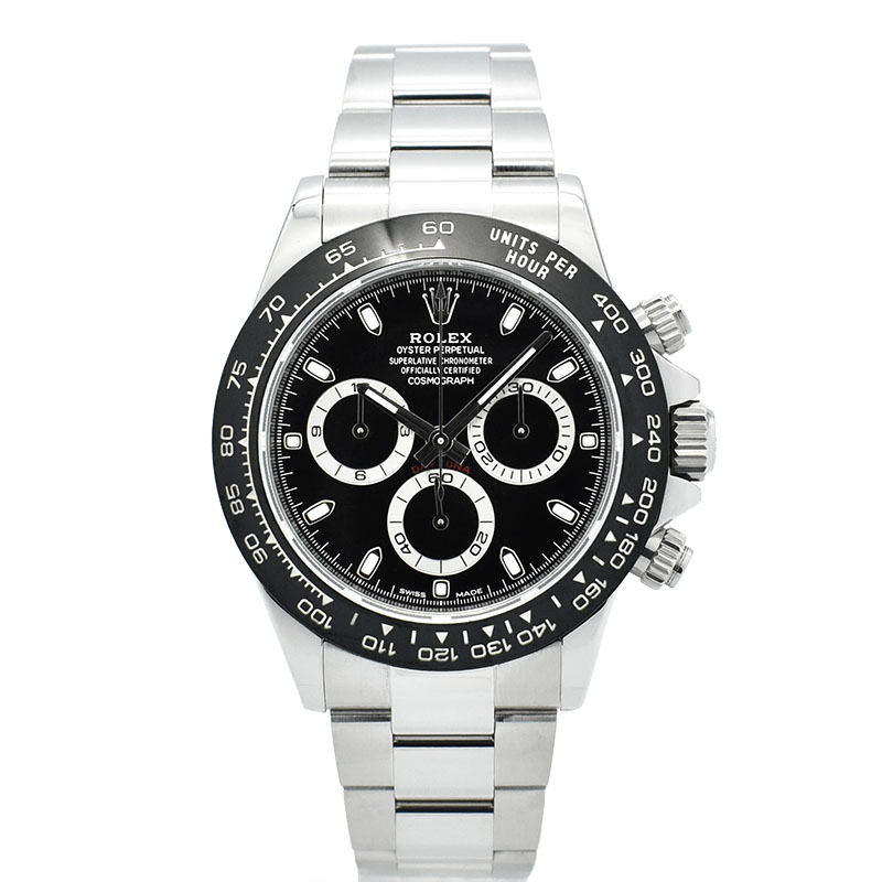 ロレックス　ROLEX　コスモグラフ デイトナ　Ref.116500LN　ブラック　セラミックベゼル　USED　中古