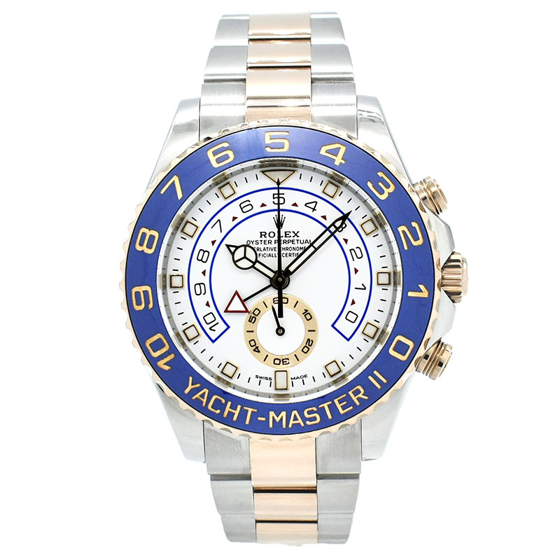 ロレックス　ROLEX　ヨットマスター2　Ref.116681　44mm　ホワイト　後期モデル　USED　中古