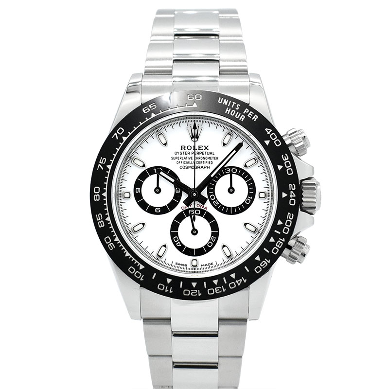 ロレックス　ROLEX　コスモグラフ デイトナ　Ref.116500LN　ホワイト　セラミックベゼル　USED　中古