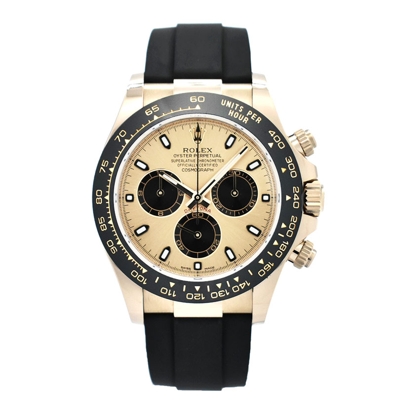 ロレックス　ROLEX　デイトナ　Ref.116515LN　18KERG　ピンク/ブラック　オイスターフレックス　USED　中古
